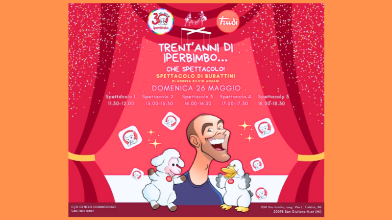 26 Maggio con i Burattini!